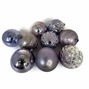 Craft Ornament Balls Lot Purple